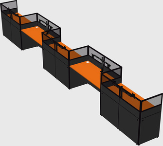 Cabines rectangulaires
