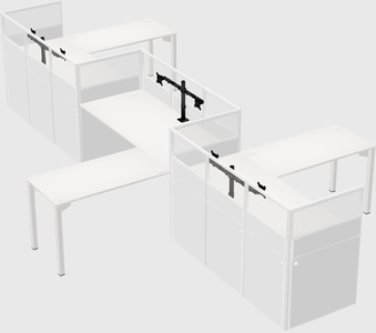 Rectangular cubicles