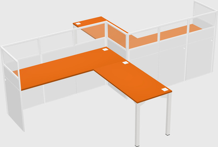 Rectangular cubicles
