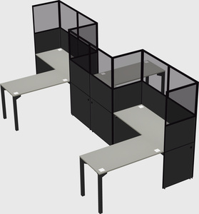 Rectangular cubicles