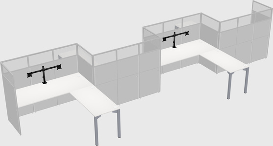 Rectangular cubicles
