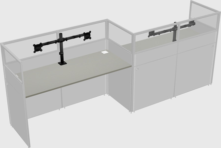 Rectangular cubicles
