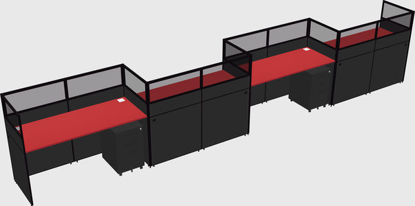 Cabines rectangulaires