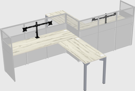 Rectangular cubicles