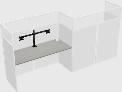 Rectangular cubicles
