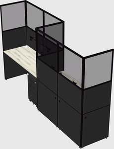 Cabines rectangulaires