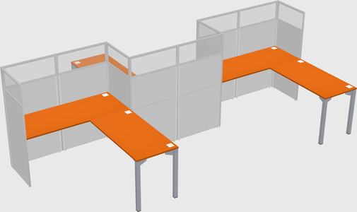Rectangular cubicles