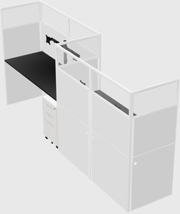 Rectangular cubicles