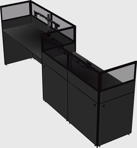 Rectangular cubicles