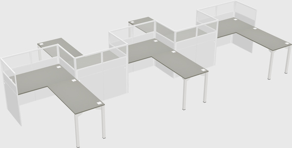 Rectangular cubicles