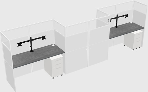 Cabines rectangulaires