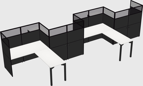 Rectangular cubicles