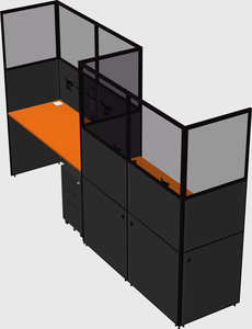 Rectangular cubicles