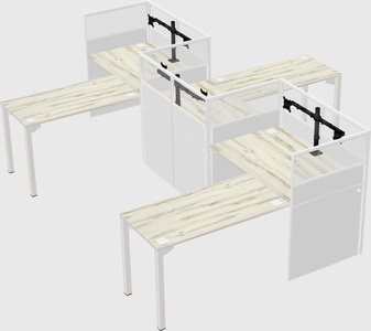 Rectangular cubicles