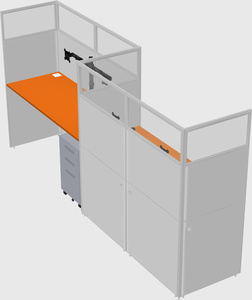 Rectangular cubicles