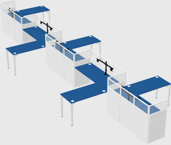 Cabines en l
