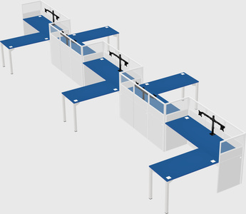 Cabines en l