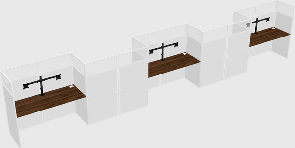 Cabines rectangulaires
