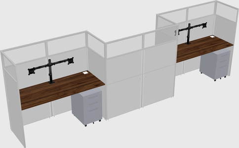 Rectangular cubicles