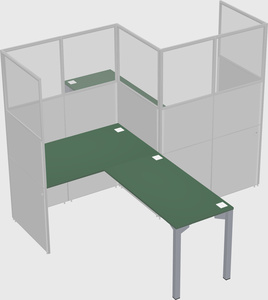 Rectangular cubicles
