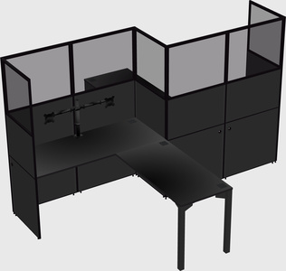 Rectangular cubicles
