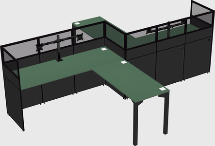 Rectangular cubicles