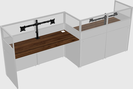 Rectangular cubicles