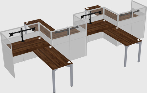 Rectangular cubicles