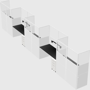 Rectangular cubicles