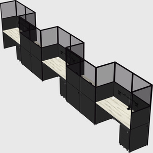 Cabines rectangulaires