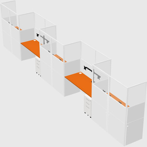 Rectangular cubicles