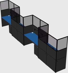Cabines rectangulaires
