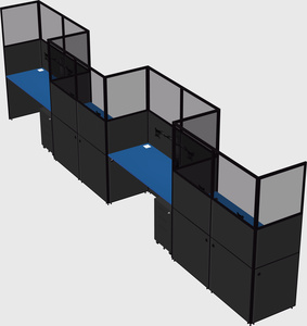 Cabines rectangulaires