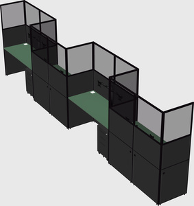 Cabines rectangulaires