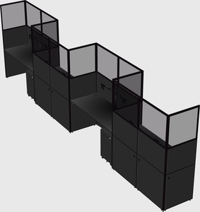 Cabines rectangulaires