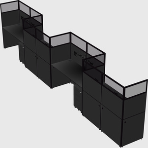Rectangular cubicles
