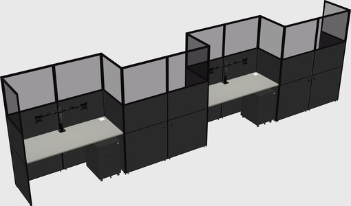 Rectangular cubicles