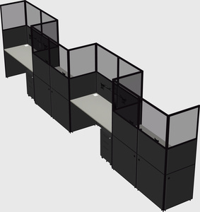 Rectangular cubicles