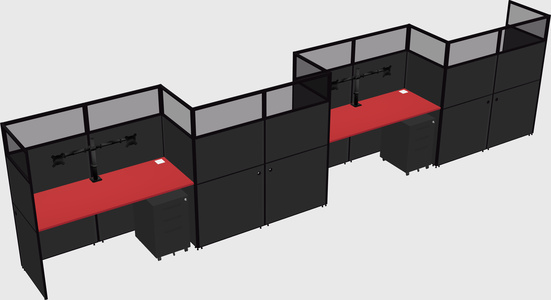 Cabines rectangulaires