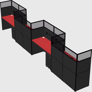 Cabines rectangulaires