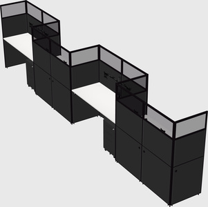Rectangular cubicles