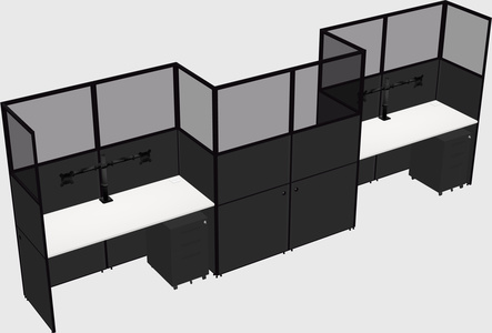 Cabines rectangulaires