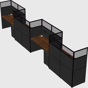 Rectangular cubicles