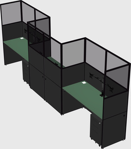 Cabines rectangulaires