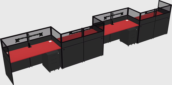 Cabines rectangulaires