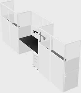 Rectangular cubicles