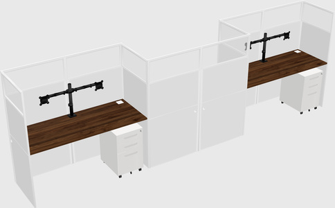 Rectangular cubicles