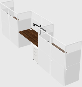 Rectangular cubicles