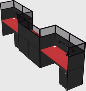 Rectangular cubicles