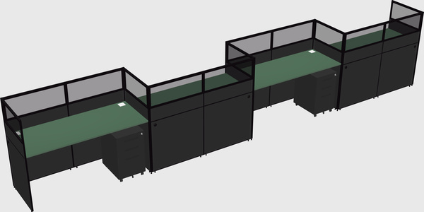 Cabines rectangulaires